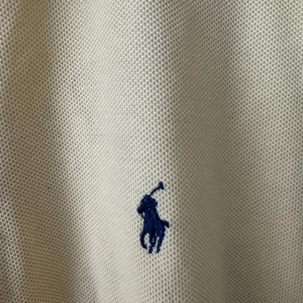 Polo Golf Ralph Lauren Butter Yellow & Navy Polo Shirt XL Quiet Luxury Vintage